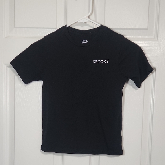 Black 'Spooky' T-Shirt - Picture 1 of 3